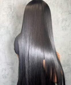 Queen| Vietnamese Bone Straight Double Drawn Natural Colour Single Donor Human Hair Wig13x4 Full Frontal Wig (200g-400g)