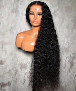 Cindy| Princess Curl Wig 13x4 Full Frontal Wig Water Wave Curls Natural Colour