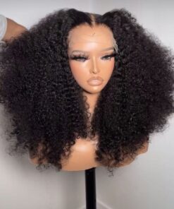 Italia| Queen Curls Wig Pixie Curl Wig Donor Hair Natural Colour 13x4 Full Frontal Wig