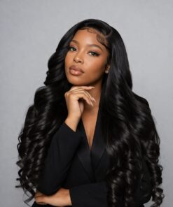 Lorraine| Queen Curl Wig Donor Hair 13x4 Full Frontal Wig Natural Colour