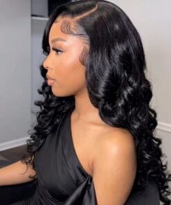 Alternative view of Rochelle| Princess Curl Wig 13x4 Full Frontal HD Lace Wig Loose Deep Wave Curl Wig Natural Colour 30 Inch