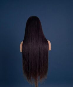 Empress| Indian Raw Donor Human Hair Wig Natural Colour 13x4 Full Frontal Wig 300g